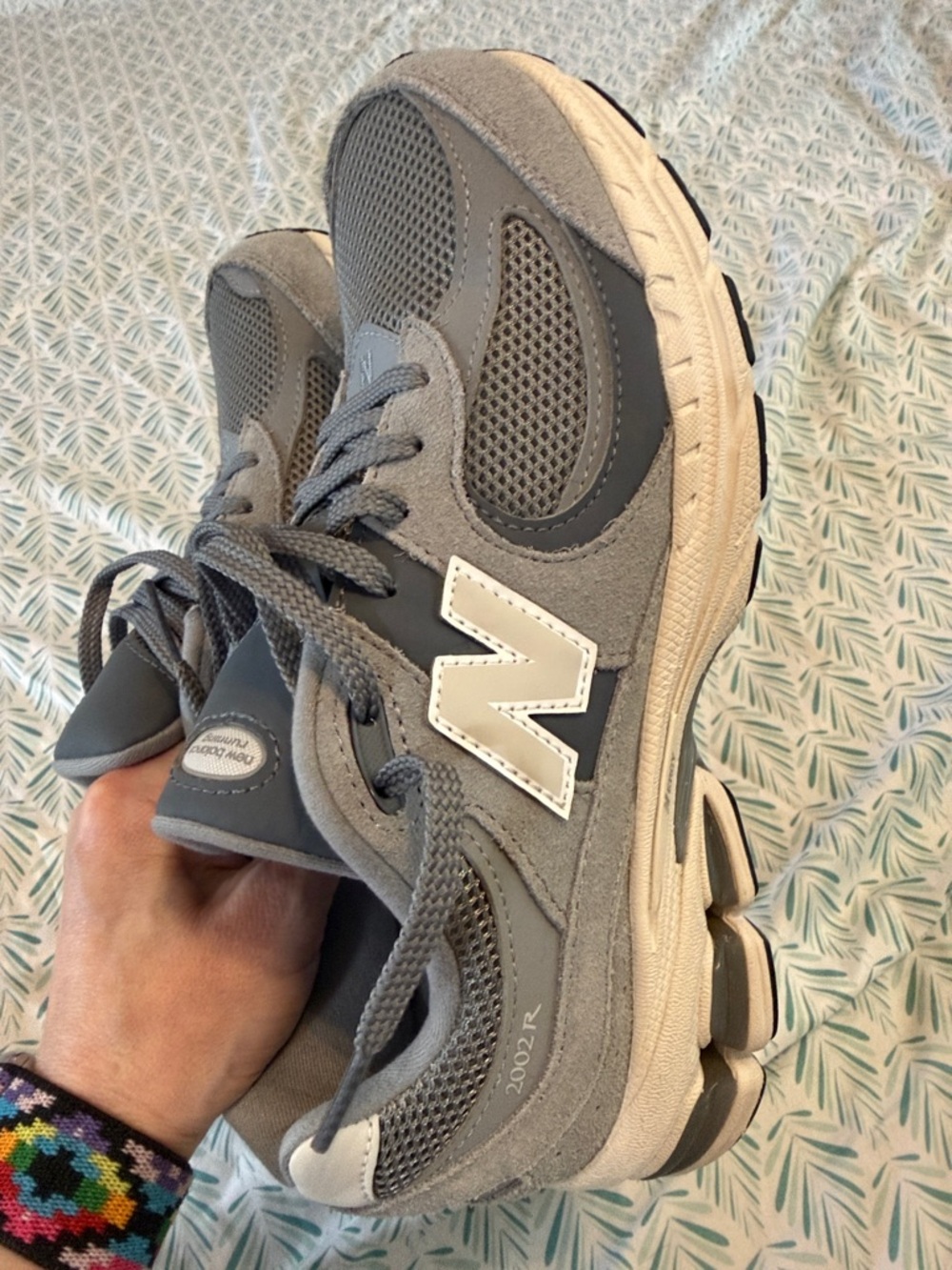 New Balance 2002R, worn once.